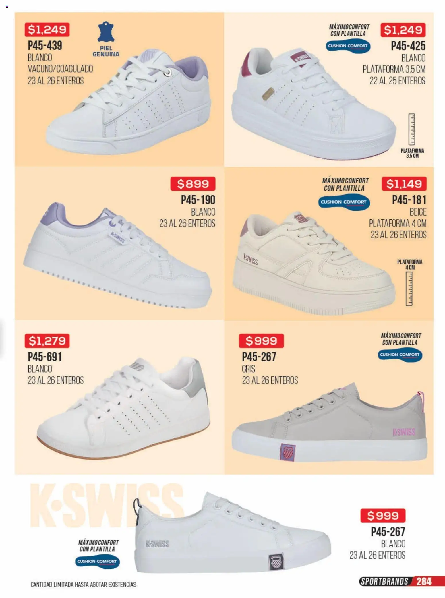 Nuevas ofertas de Cklass válidas en toda la República Mexicana desde el 23/06/2026. ¡Encuentra las mejores ofertas en Cklass catálogo Rebajas sobre rebajas calzado! | Página: 285