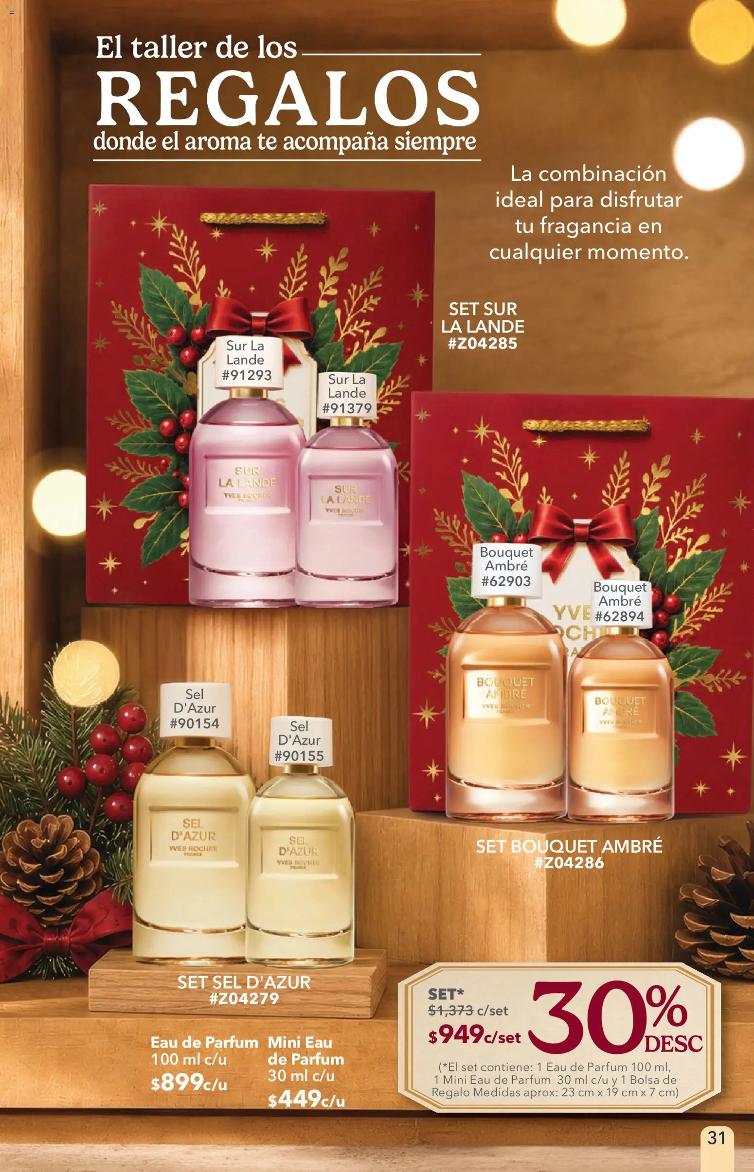 Nuevas ofertas de Yves Rocher válidas en toda la República Mexicana desde el 27/10/2026. ¡Encuentra las mejores ofertas en Yves Rocher campaña 15 2026! | Página: 31