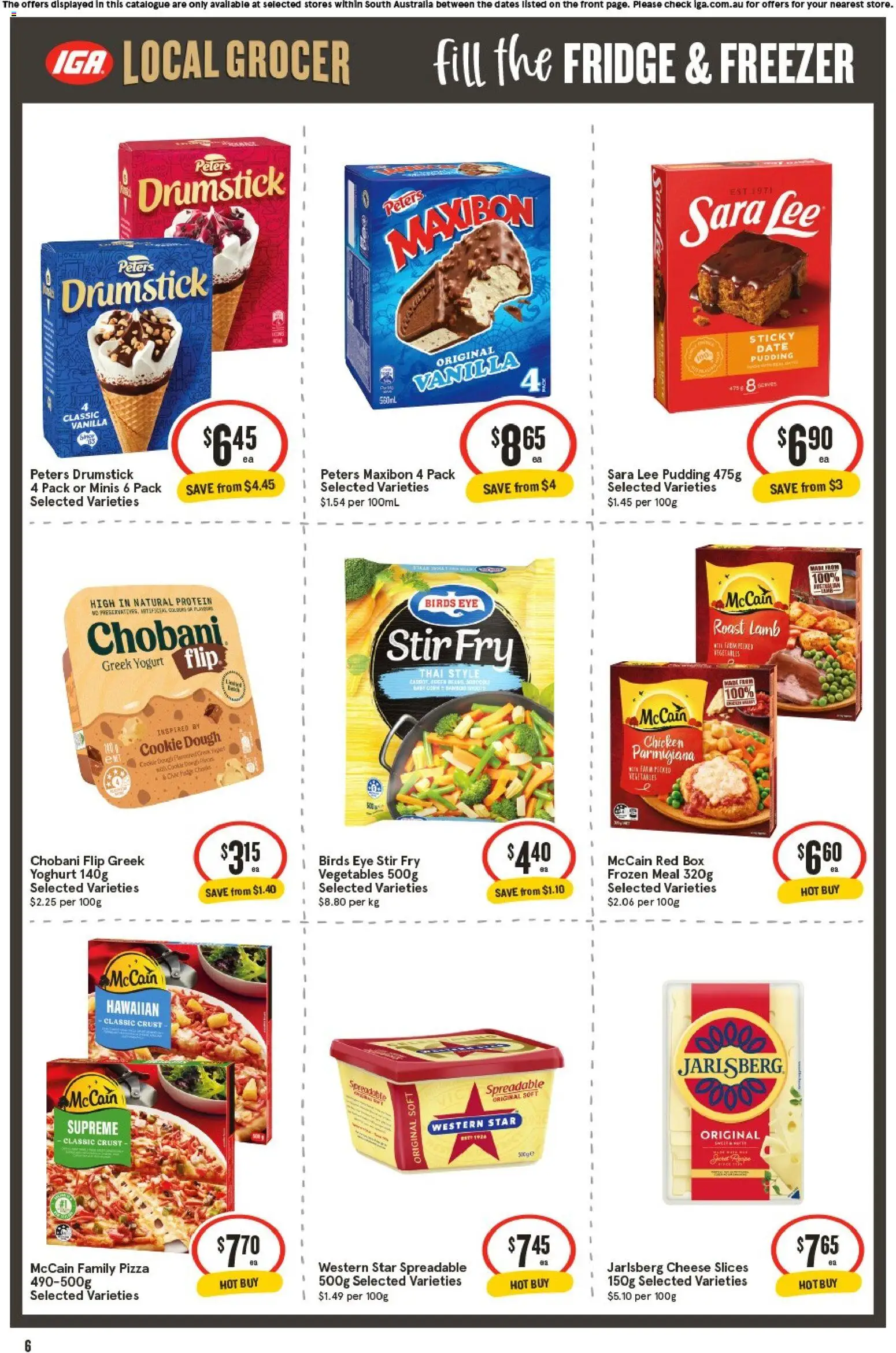 IGA catalogue - valid from 02/09/2026 | Page: 7 | Products: Cheese, Yoghurt, Date, Roast