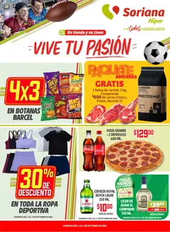 Vista previa de Soriana folleto, nuevo folleto de la tienda, válido en México a partir del 01/10/2026