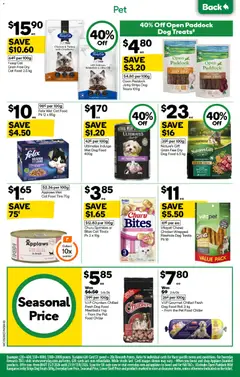 Preview of Woolworths catalogue - valid from 05/08/2026 | Page: 40 | Products: Chicken, Olive oil, Salmon, Tuna