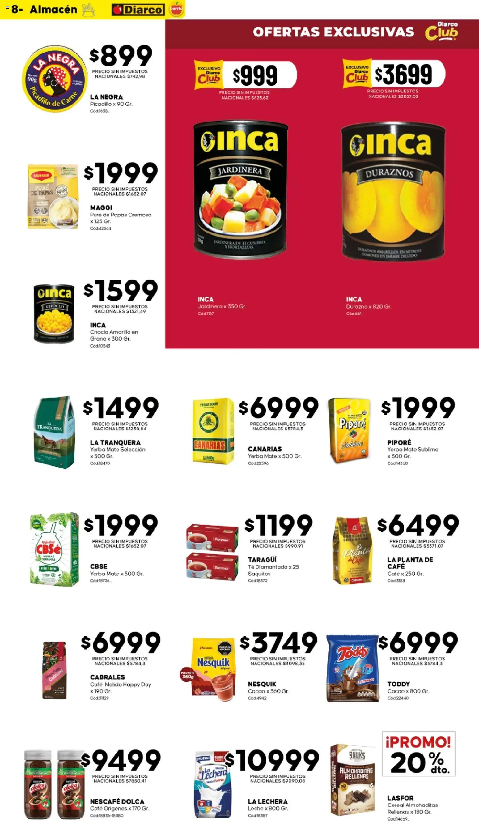 Diarco - Ofertas │ válido desde el 12/10/2026 | Página: 8