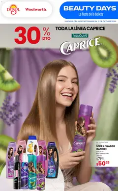 Vista previa de Del Sol y Woolworth catálogo Pasillo Colgate Septiembre, nuevo folleto de la tienda, válido en México a partir del 24/09/2026
