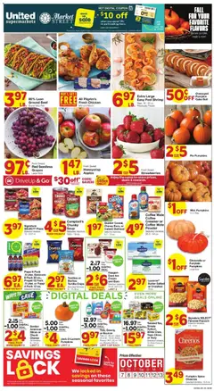 Preview of United Supermarkets weekly ads valid from 10/07/2026