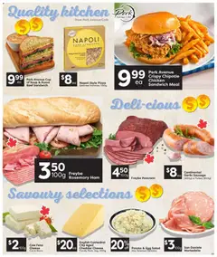 Preview of Quality Foods weekly flyer / circulaire from shop Quality Foods valid from 11.06.2026 | Page: 7 | Products: Turkey, Cheese, Ham, Pizza