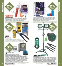 Preview of Menards weekly ads valid from 01/01/2026 | Page: 19 | Products: Spade, Wire, Water, Cable