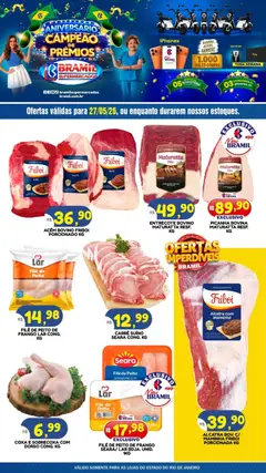 Bramil Supermercados ofertas do Dia - Pré-Visualização do folheto da loja Bramil Supermercados, válido de 27.05.2026