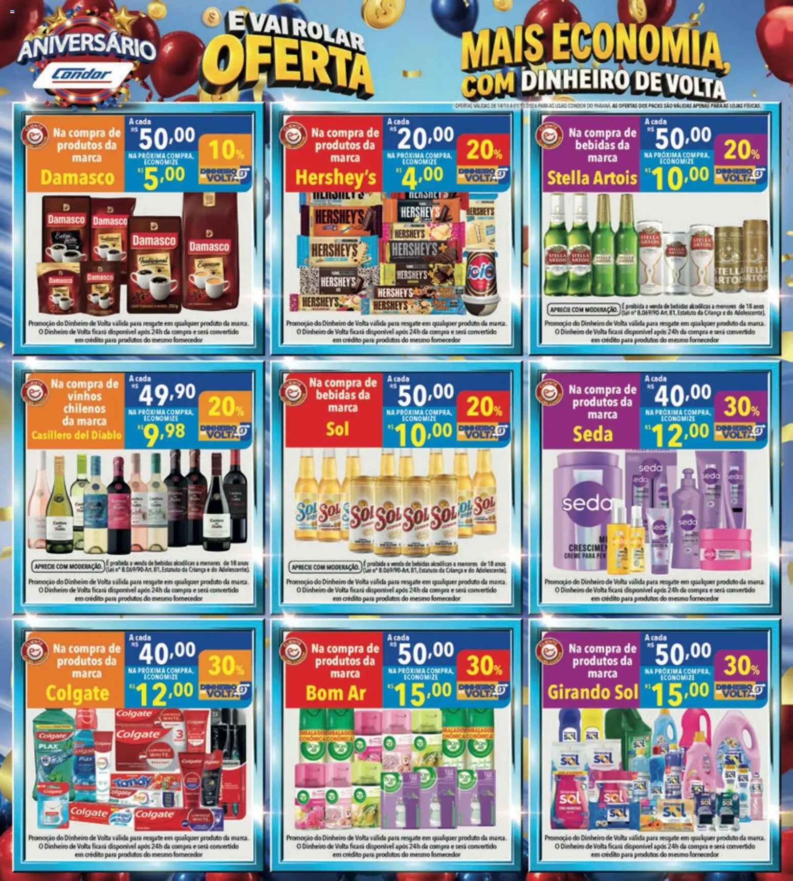 Supermercados Condor Folheto - válido de 14/10/2026 | Página: 2