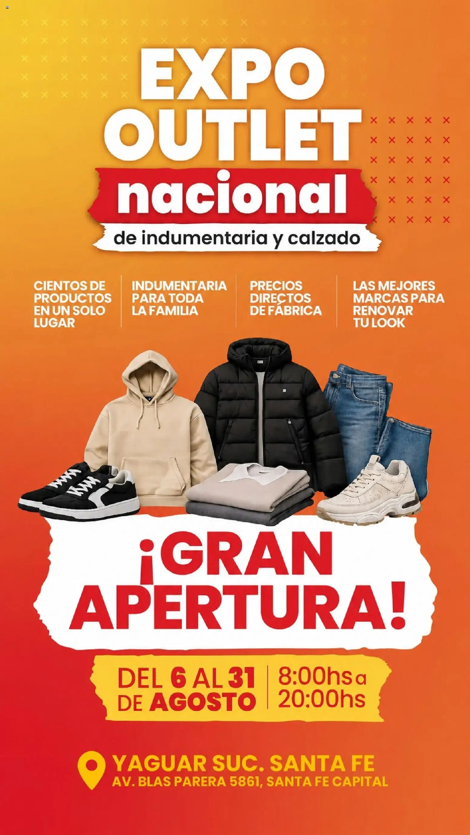 Yaguar - Te esperamos Santa Fé │ válido desde el 06/08/2026 | Página: 1