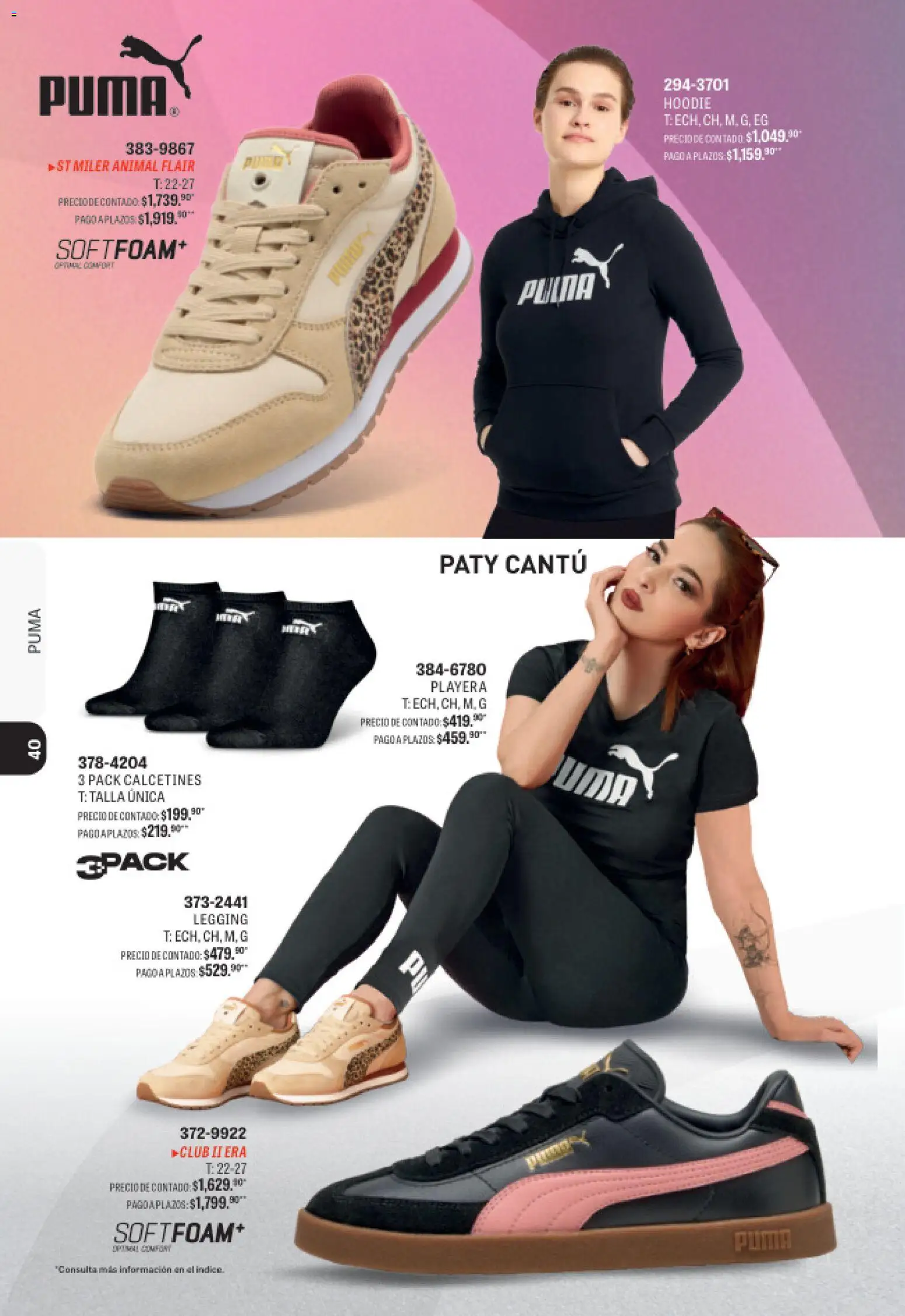 Nuevas ofertas de Andrea válidas en toda la República Mexicana desde el 23/08/2026. ¡Encuentra las mejores ofertas en Andrea catálogo Sport! | Página: 29 | Productos: Calcetines, Playera