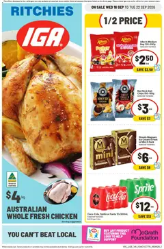 Preview of IGA catalogue Hawthorn - valid from 16/09/2026