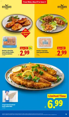 Preview of Lidl weekly ads valid from 27.05.2026 | Page: 15 | Products: Seafood, Bag