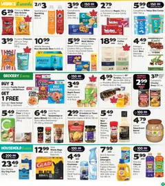 Preview of Thrifty Foods weekly flyer / circulaire from shop Thrifty Foods valid from Jul 16, 2026 | Page: 8 | Products: Rice, Tea, Detergent, Chicken