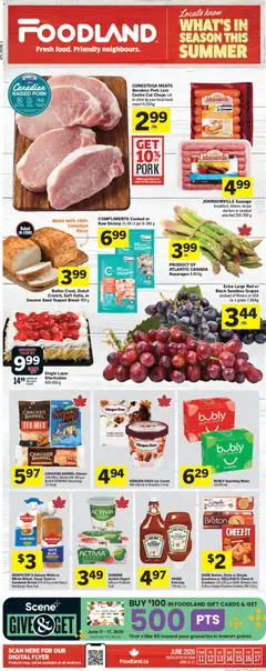 Preview of Foodland weekly flyer / circulaire from shop Foodland valid from 11.06.2026
