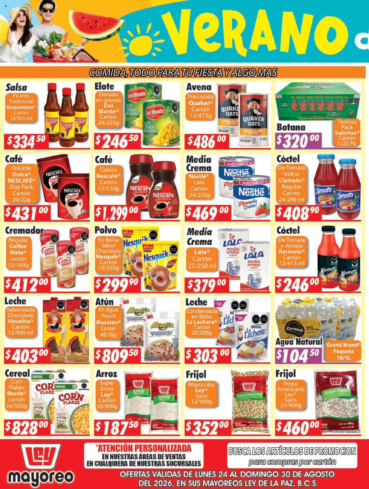 Nuevas ofertas de Casa Ley válidas en toda la República Mexicana desde el 24/08/2026. ¡Encuentra las mejores ofertas en Casa Ley folleto La Paz! | Página: 5