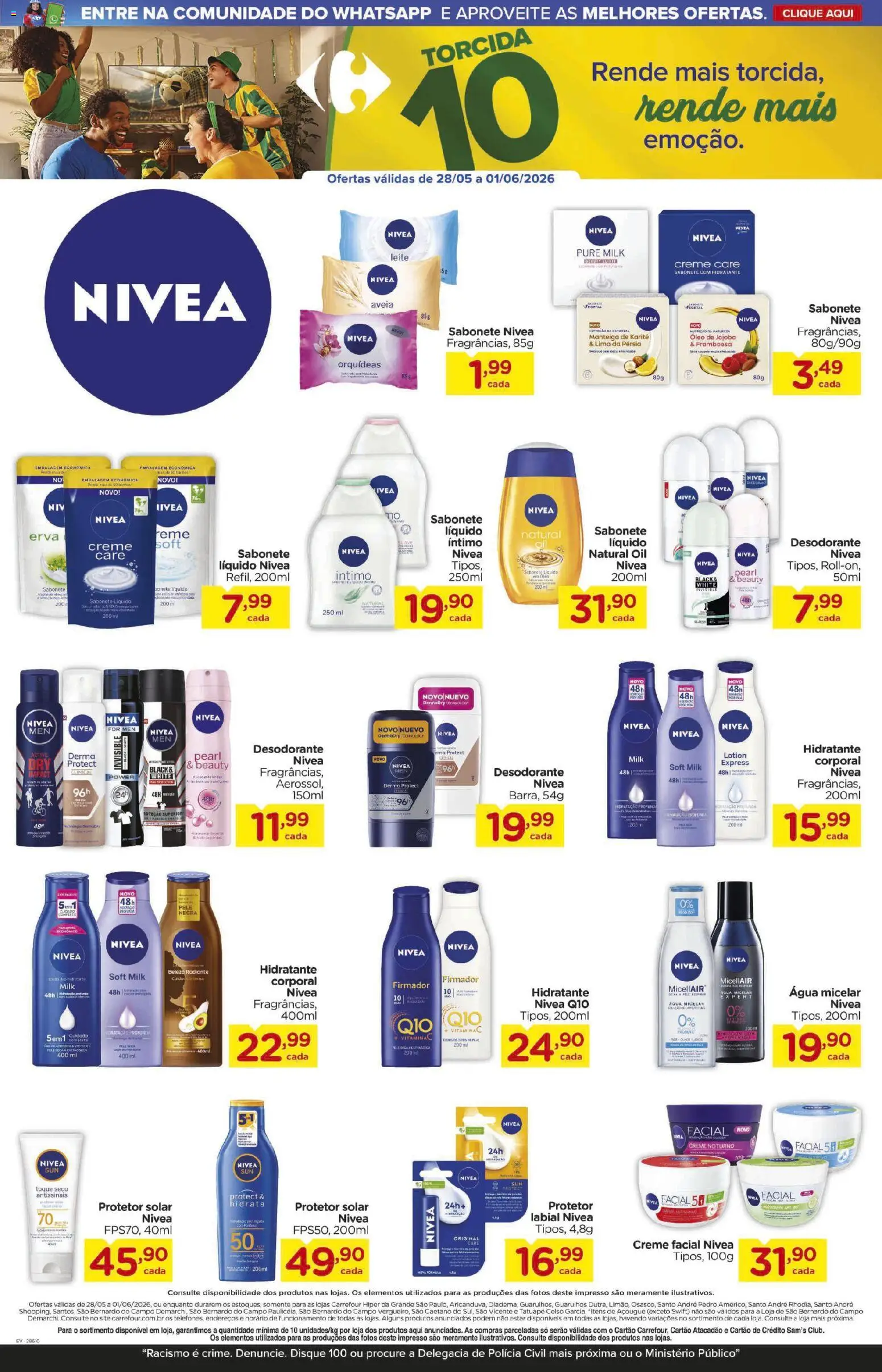 Carrefour Folheto - válido de 28.05.2026 | Página: 2 | Produtos: Pó, Água micelar, Desodorante, Aveia