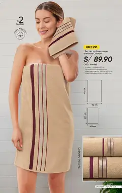 Vista previa de folleto Azzorti catálogo - Campaña 13 de la Azzorti válido desde 14/08/2026 | Página: 27 | Productos: Toalla