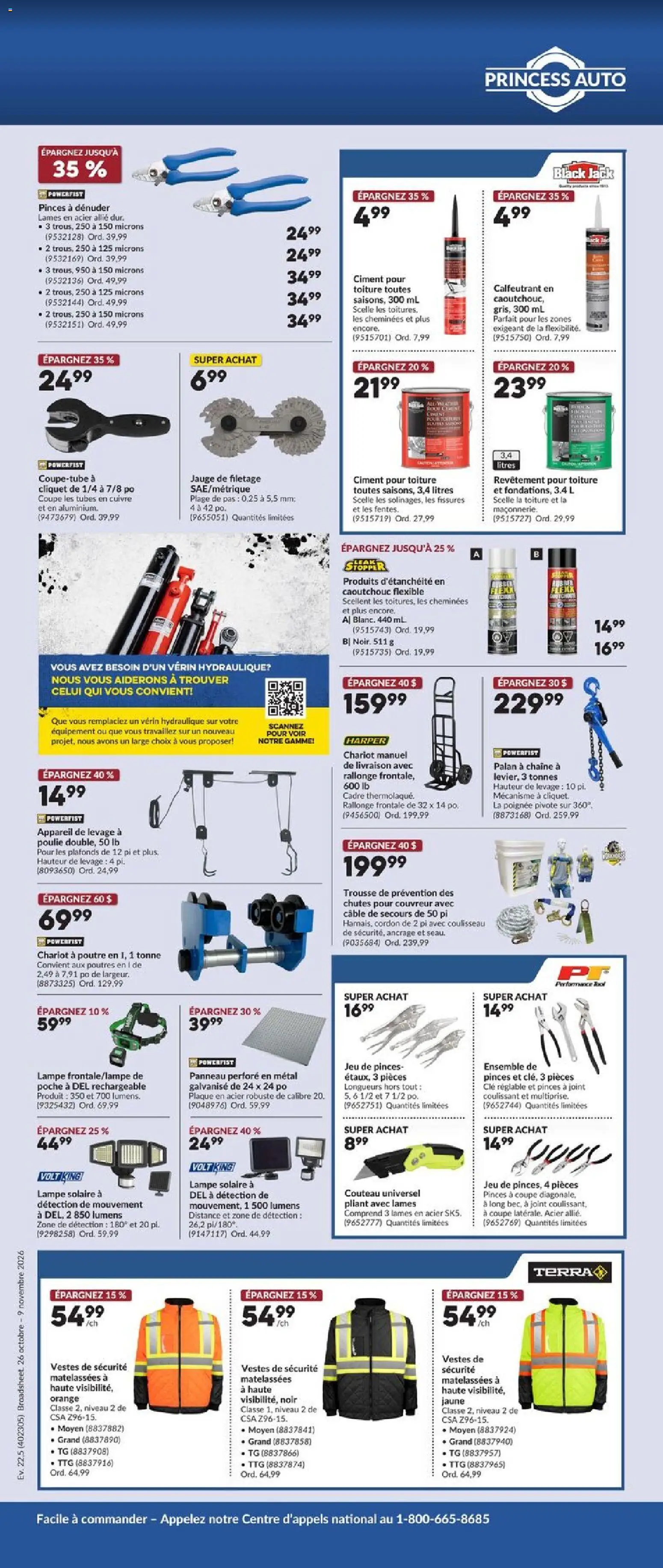Princess Auto flyer valid from Oct 26, 2026 | Page: 5