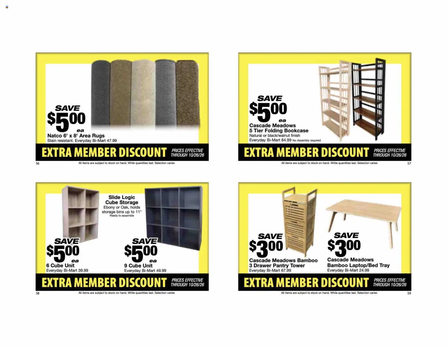 Bi-Mart Extra Member Discount Book - valid from 10/13/2026 | Page: 16