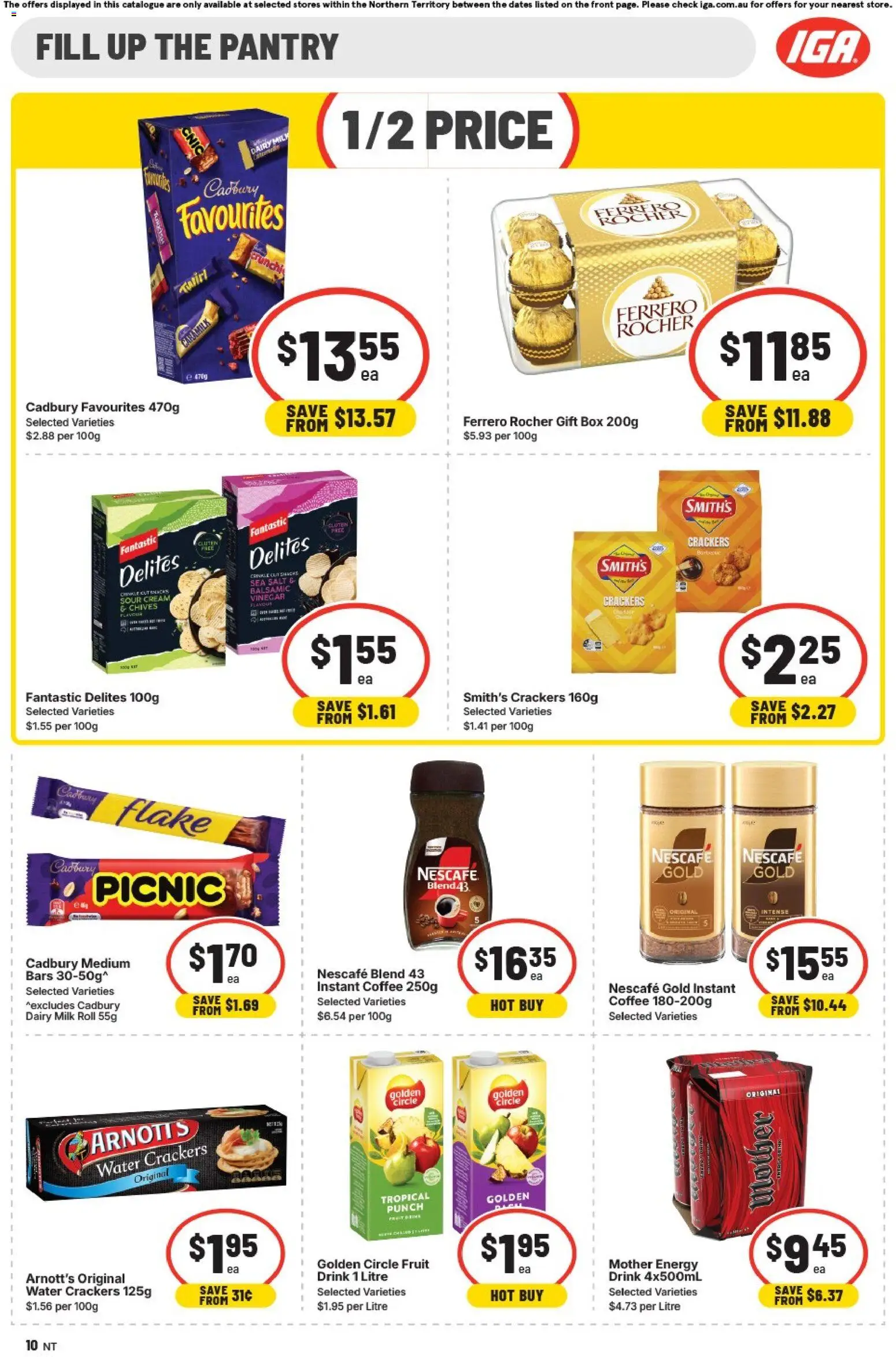 IGA catalogue - valid from 01/07/2026 | Page: 10 | Products: Box, Cream, Water, Salt
