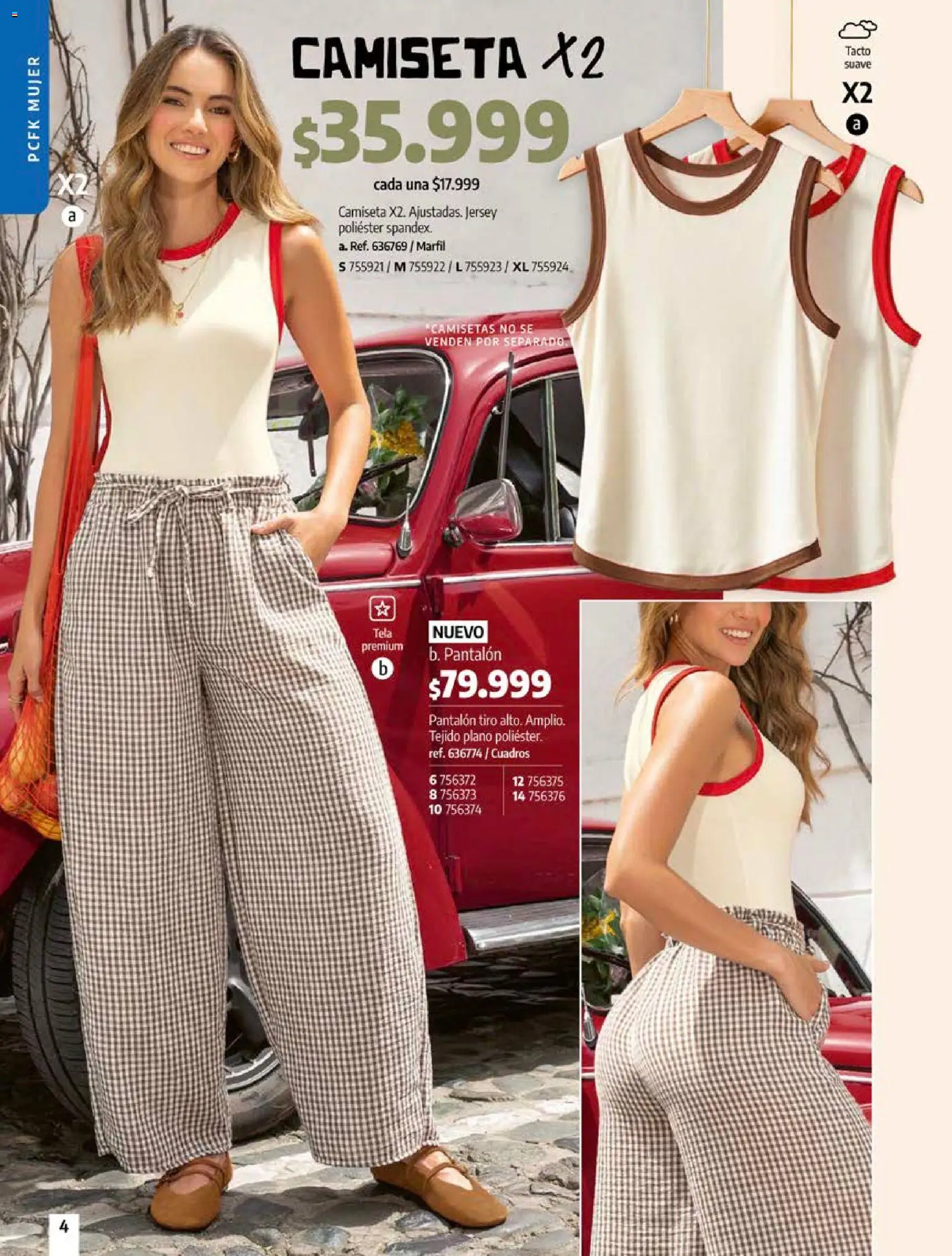Pacifika revista - valida desde el 18/10/2026 | Página: 4 | Productos: Camiseta