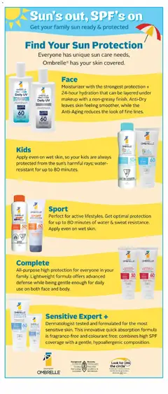 Preview of Rexall - Sun Care Specialty Book from shop Rexall valid from 10.04.2026 | Page: 7 | Products: Sunscreen
