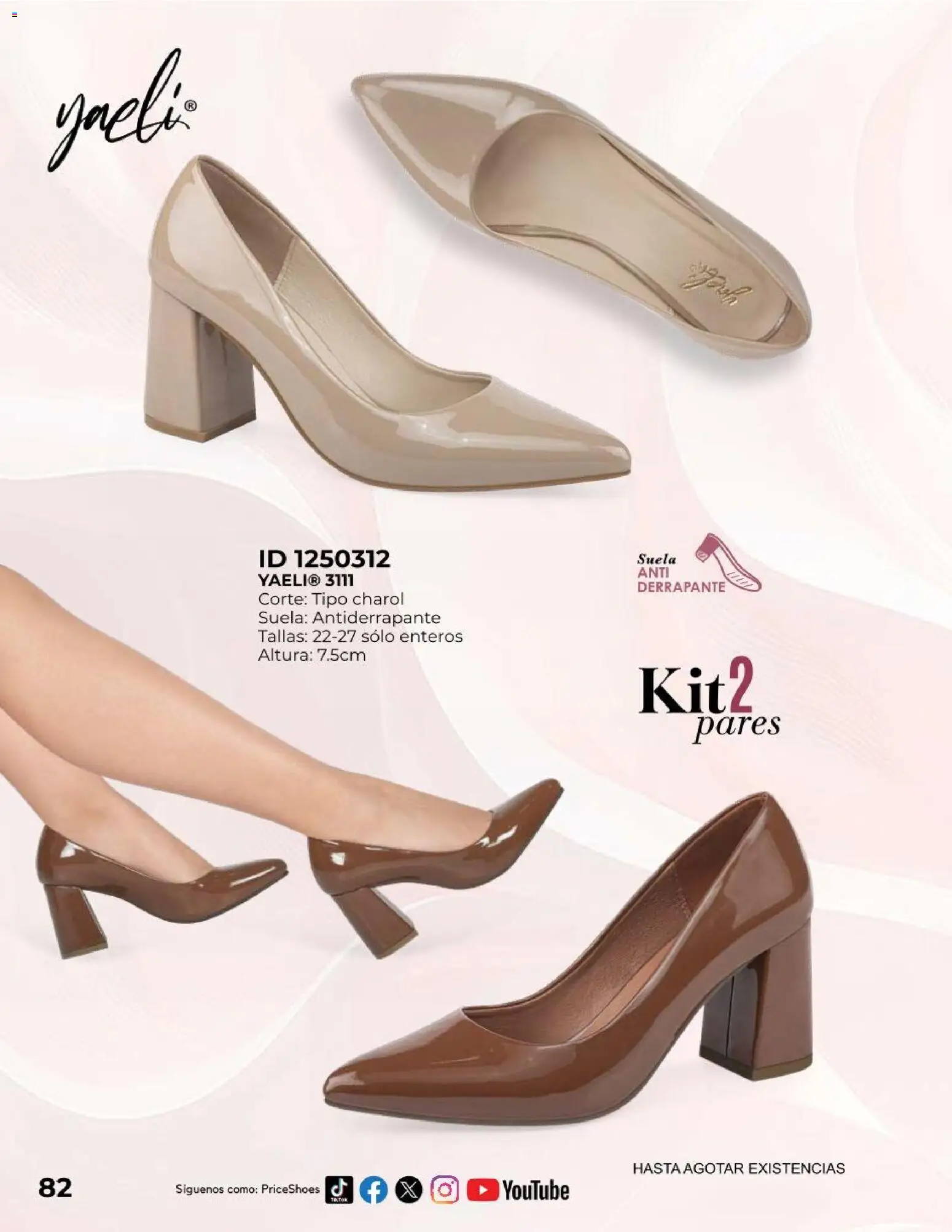 Nuevas ofertas de Price Shoes válidas en toda la República Mexicana desde el 09.05.2026. ¡Encuentra las mejores ofertas en Price Shoes catálogo Exclusivos! | Página: 82
