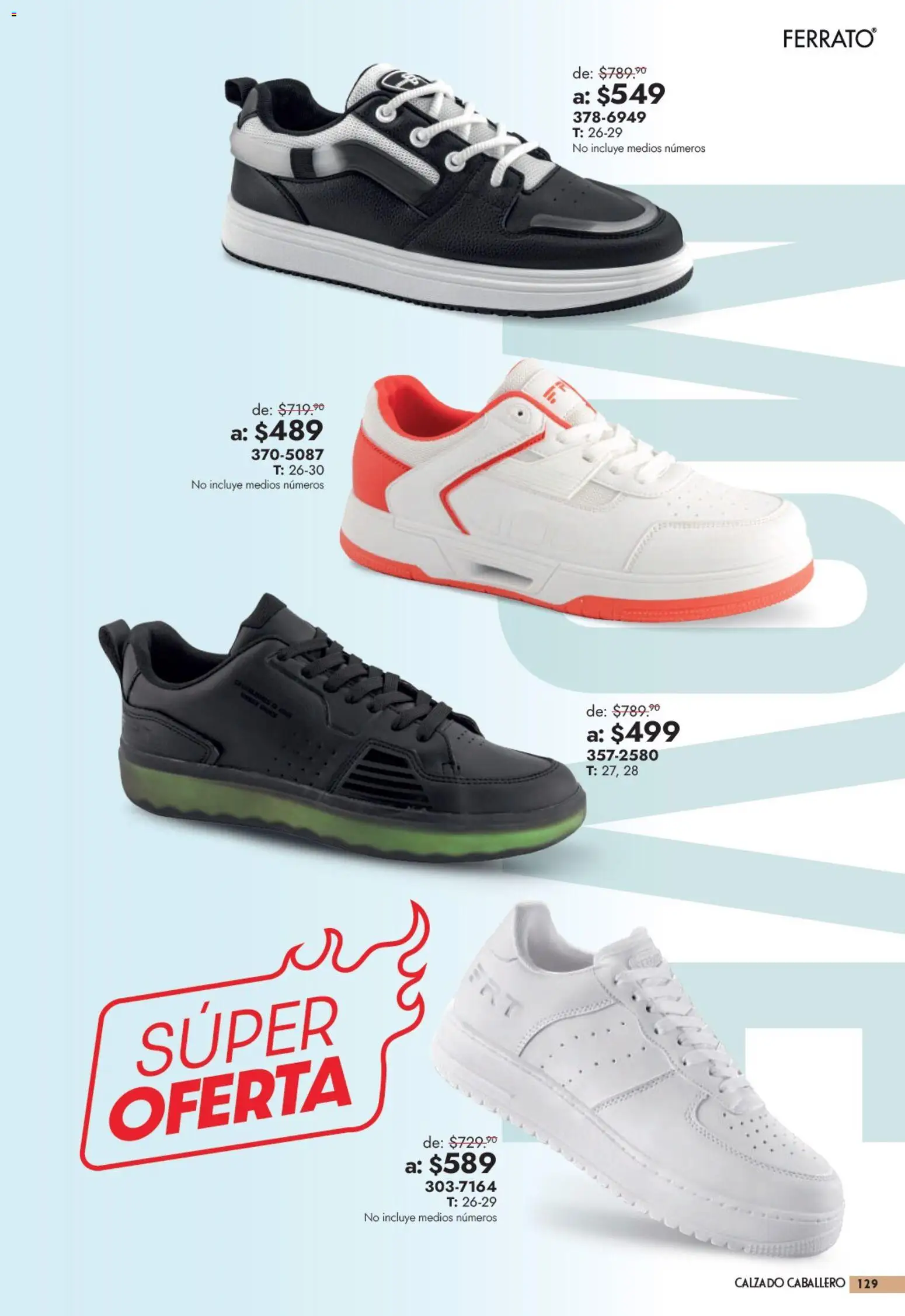 Nuevas ofertas de Andrea válidas en toda la República Mexicana desde el 13/09/2026. ¡Encuentra las mejores ofertas en Andrea catálogo Outlet! | Página: 129