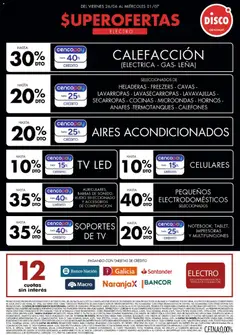 Vista previa Disco - Ofertas | Electro, T. Libre y más válido desde el 25/06/2026