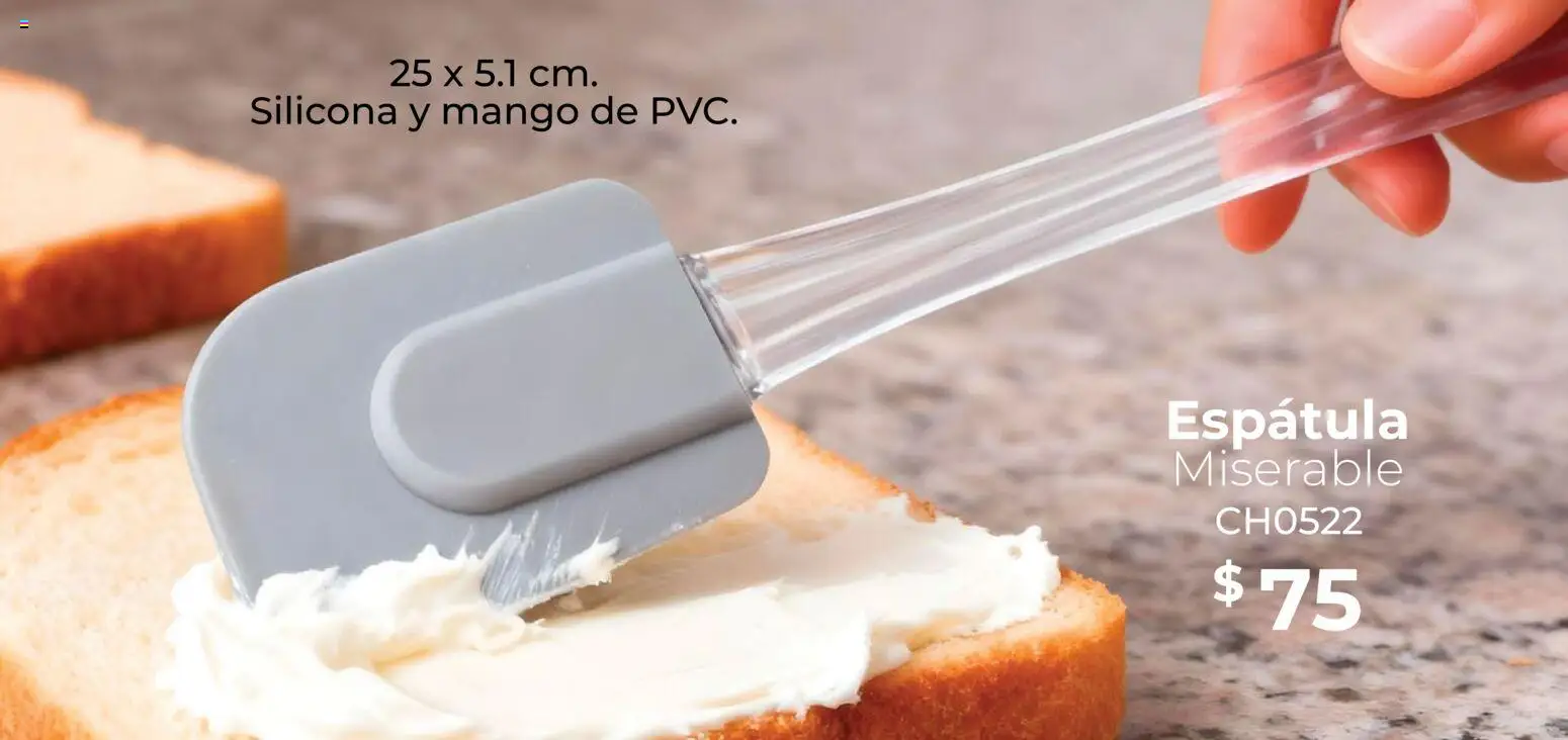 Nuevas ofertas de Colchas Concord válidas en toda la República Mexicana desde el 01.01.2026. ¡Encuentra las mejores ofertas en Colchas Concord catálogo! | Página: 97 | Productos: Espátula, Mango