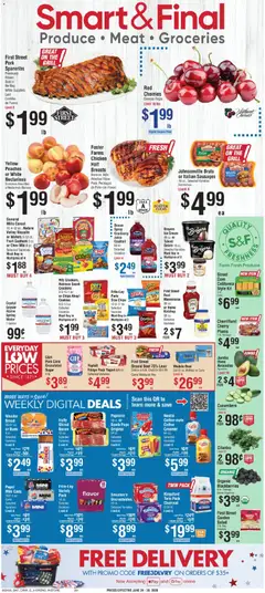 Preview of Smart & Final weekly ads valid from 06/24/2026