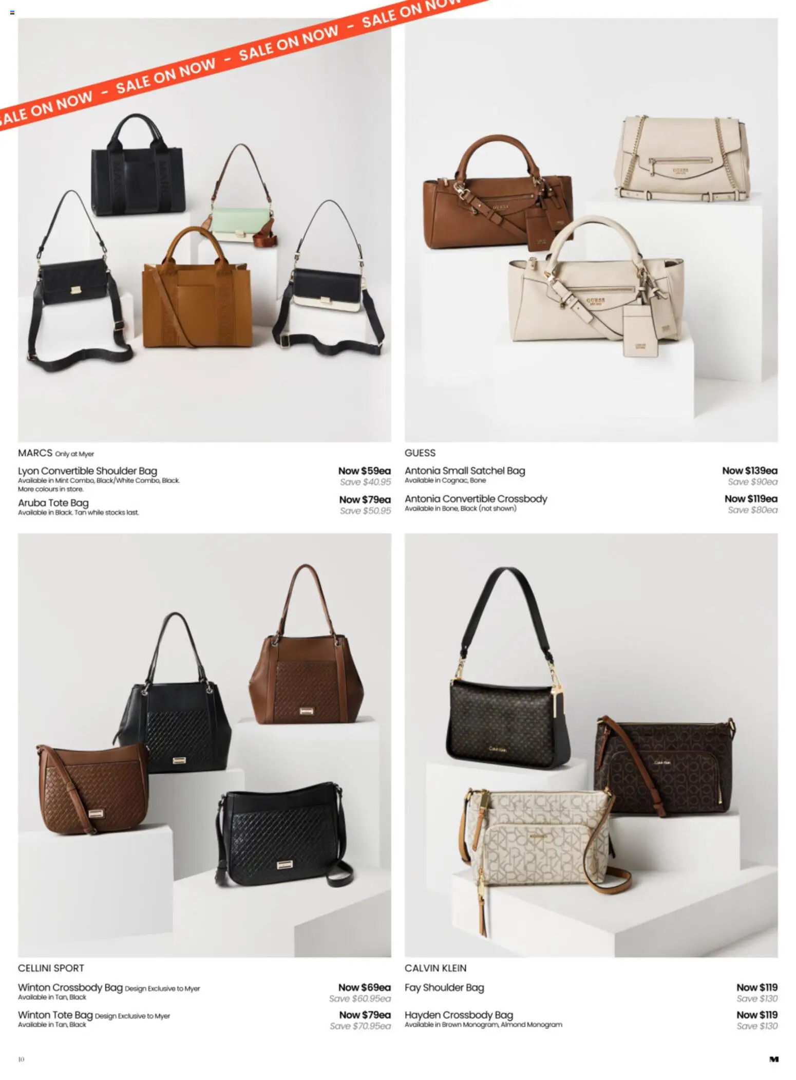 Myer catalogue - valid from 09/09/2026 | Page: 10 | Products: Crossbody, Bag