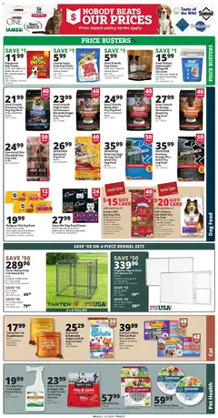 Preview of Rural King weekly ads valid from 07/09/2026 | Page: 5 | Products: Dog Food, Butter, Seafood, Poultry