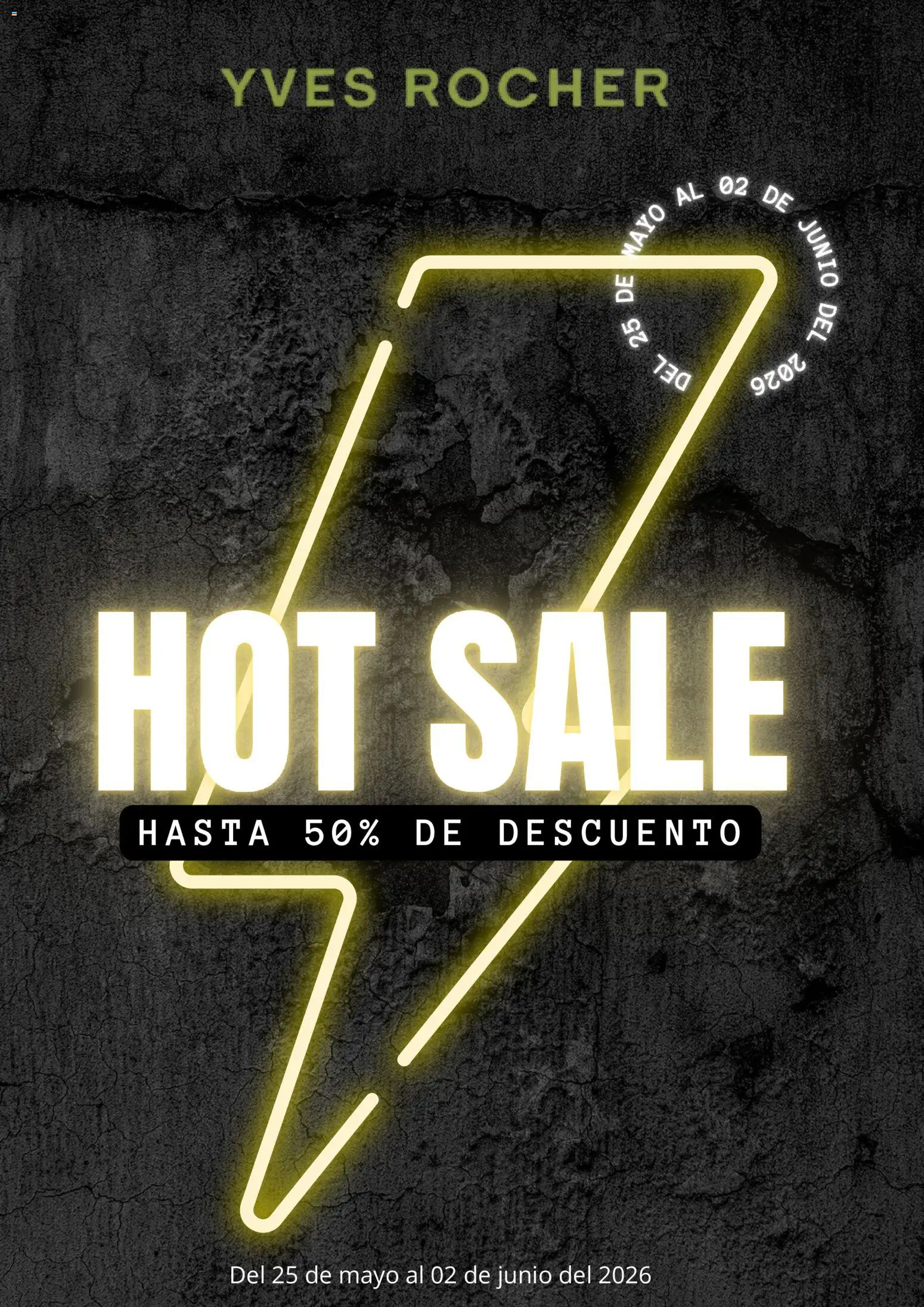 Nuevas ofertas de Yves Rocher válidas en toda la República Mexicana desde el 25.05.2026. ¡Encuentra las mejores ofertas en Yves Rocher Hot Sale! | Página: 1