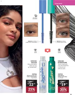 Avon - Campanha 04 - Pré-Visualização do folheto da loja Avon, válido de 18.02.2026 | Página: 81 | Produtos: Cará, Máscara para cílios