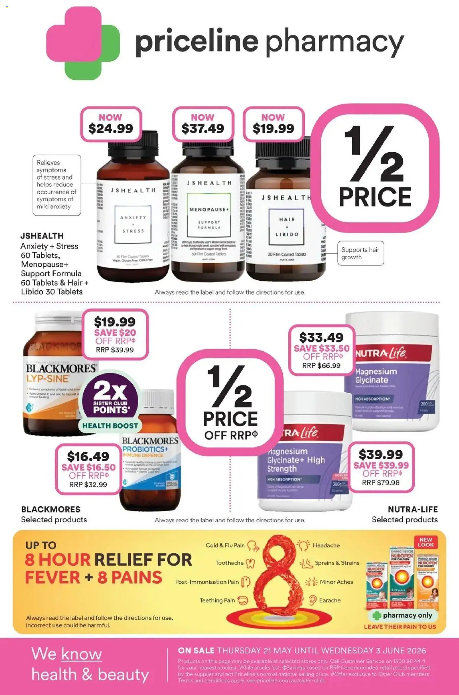 Priceline Pharmacy catalogue - valid from 20.05.2026 | Page: 32 | Products: Tablets, Teething, Vitamin