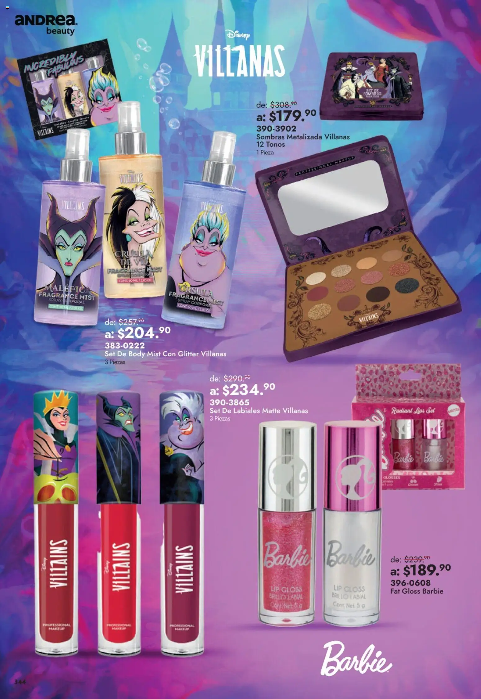 Nuevas ofertas de Andrea válidas en toda la República Mexicana desde el 13/09/2026. ¡Encuentra las mejores ofertas en Andrea catálogo Outlet! | Página: 344 | Productos: Brillo, Glitter, Body