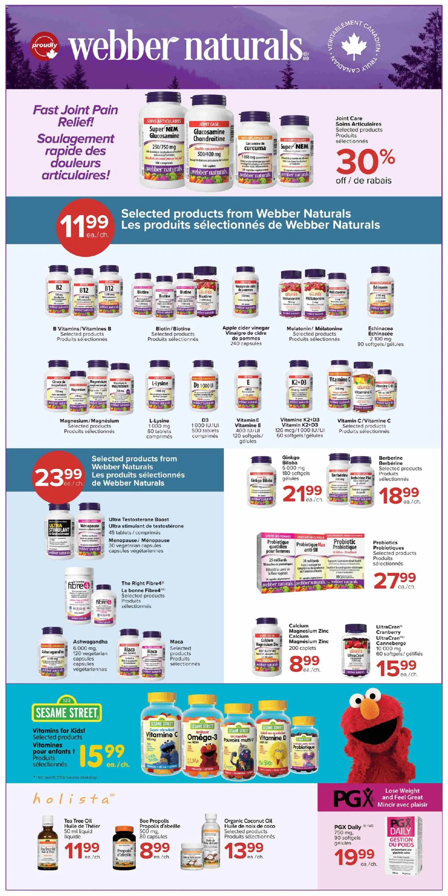 Jean Coutu flyer valid from 04.06.2026 | Page: 10 | Products: Tea, Table, Oil