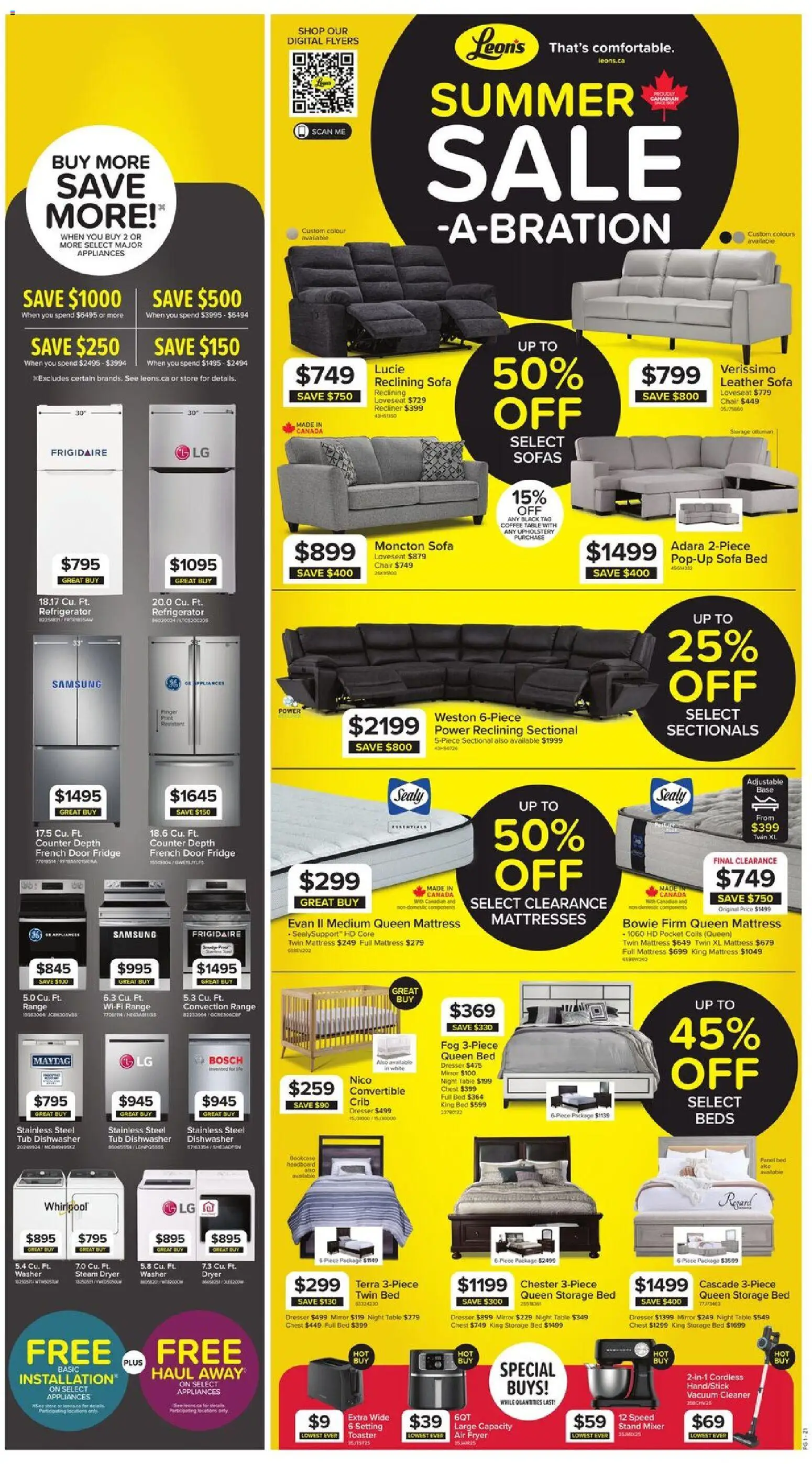 Leon's flyer valid from Jul 16, 2026 | Page: 1