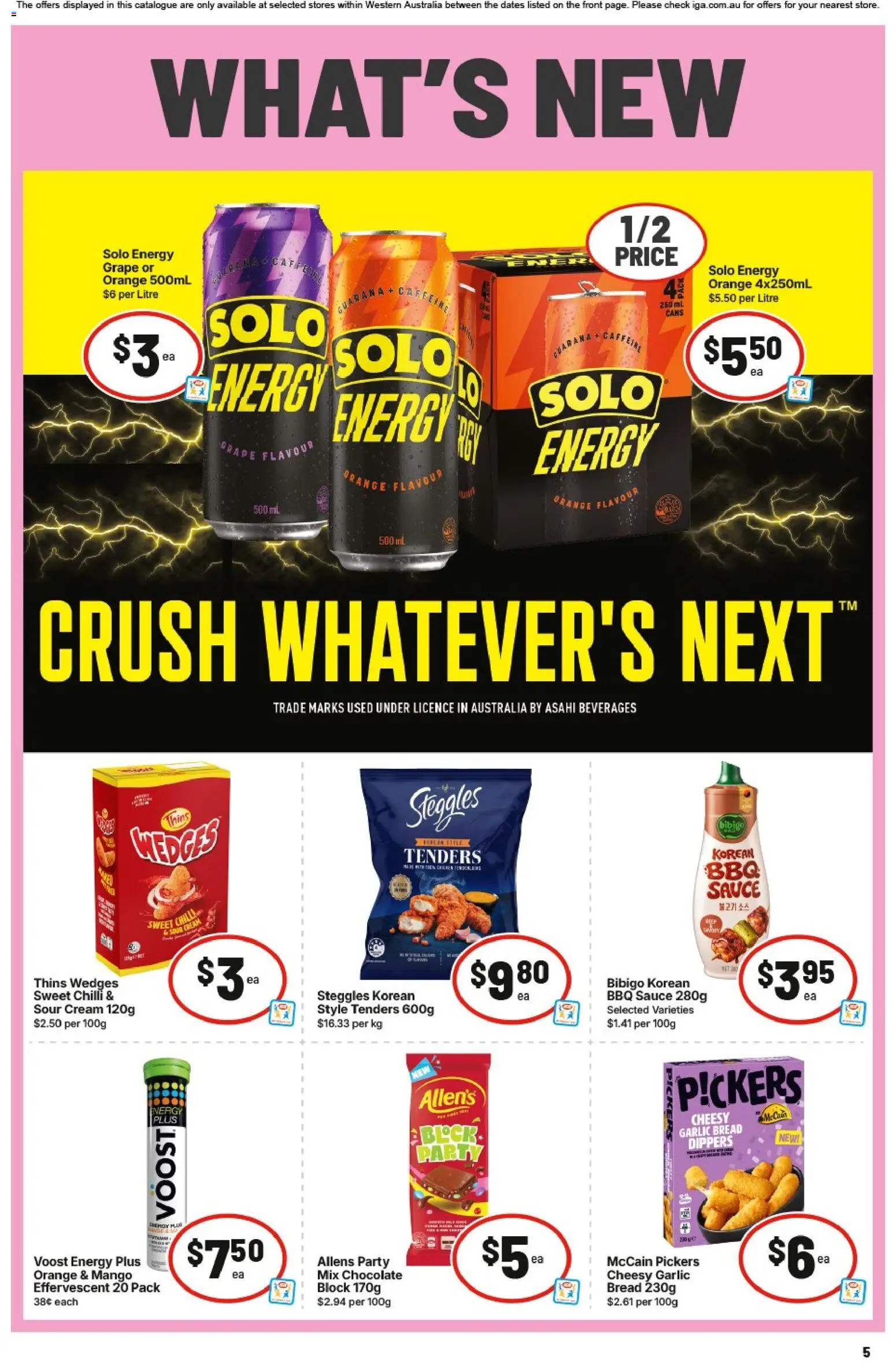 IGA catalogue - valid from 09/09/2026 | Page: 6 | Products: Bread, Chocolate, Sauce, Mango