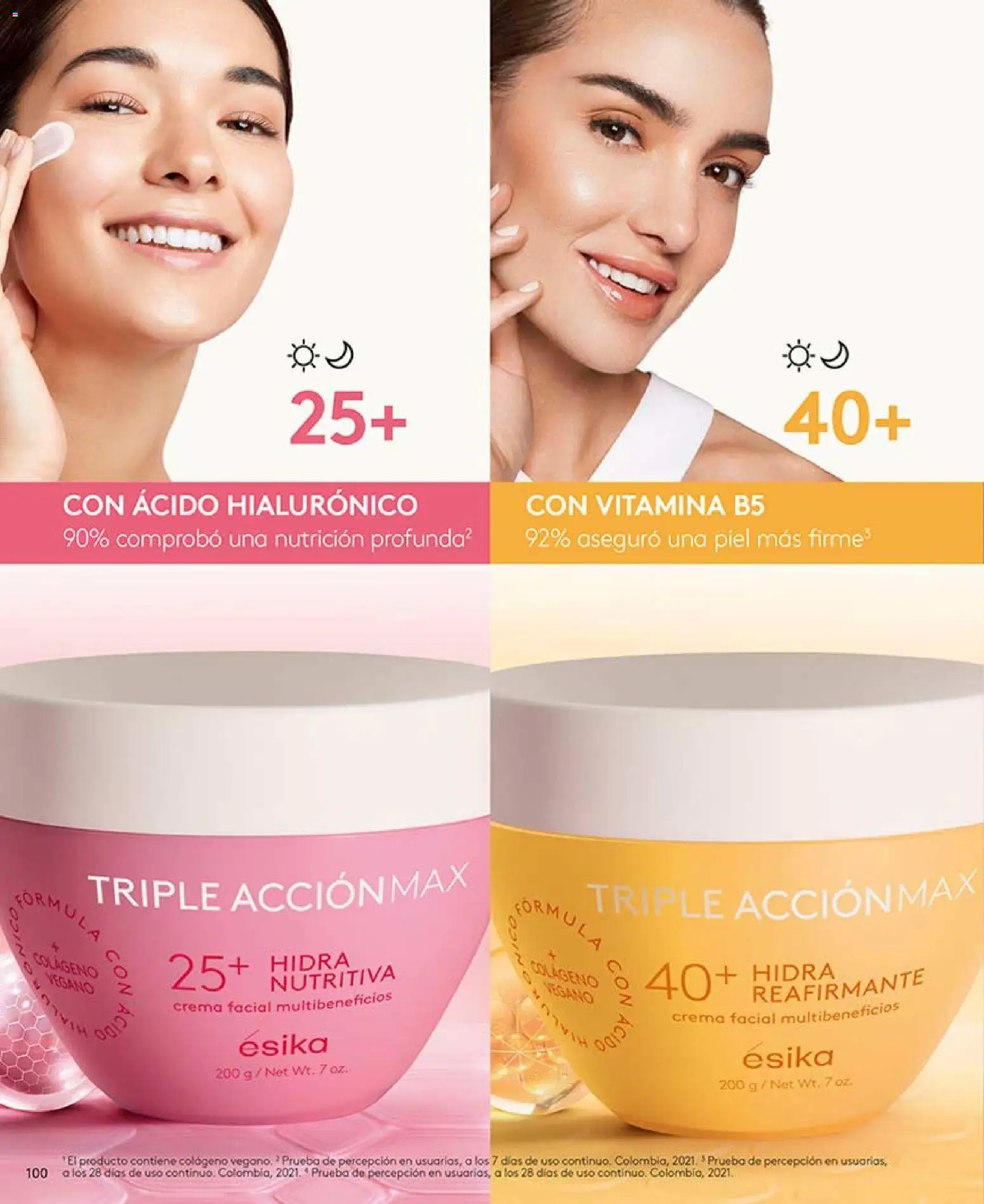 Ésika revista - valida desde el 17/07/2026 | Página: 100 | Productos: Crema