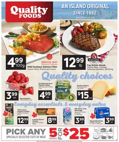Preview of Quality Foods weekly flyer / circulaire from shop Quality Foods valid from Oct 22, 2026