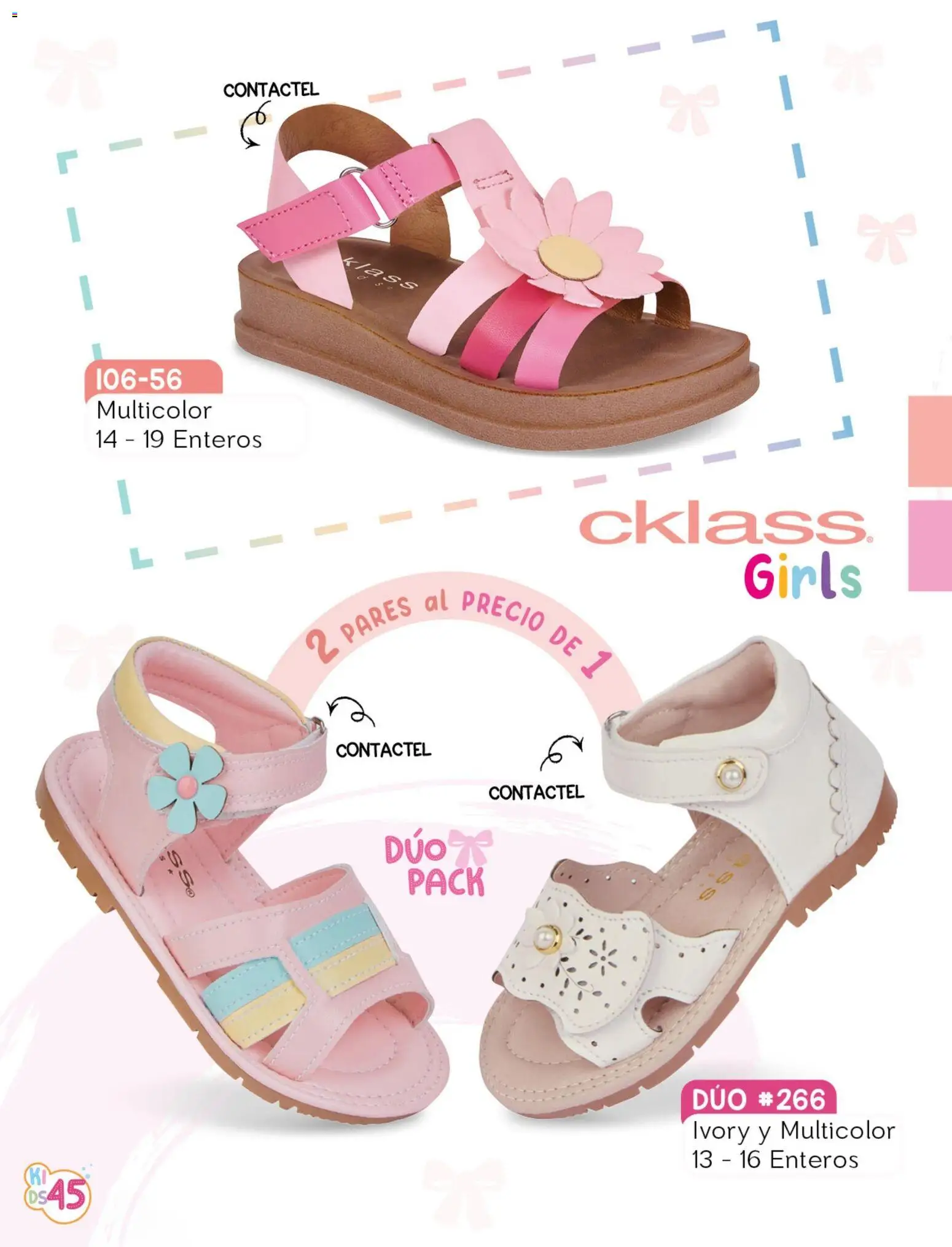 Nuevas ofertas de Cklass válidas en toda la República Mexicana desde el 08/07/2026. ¡Encuentra las mejores ofertas en Cklass catálogo Kids niña! | Página: 50