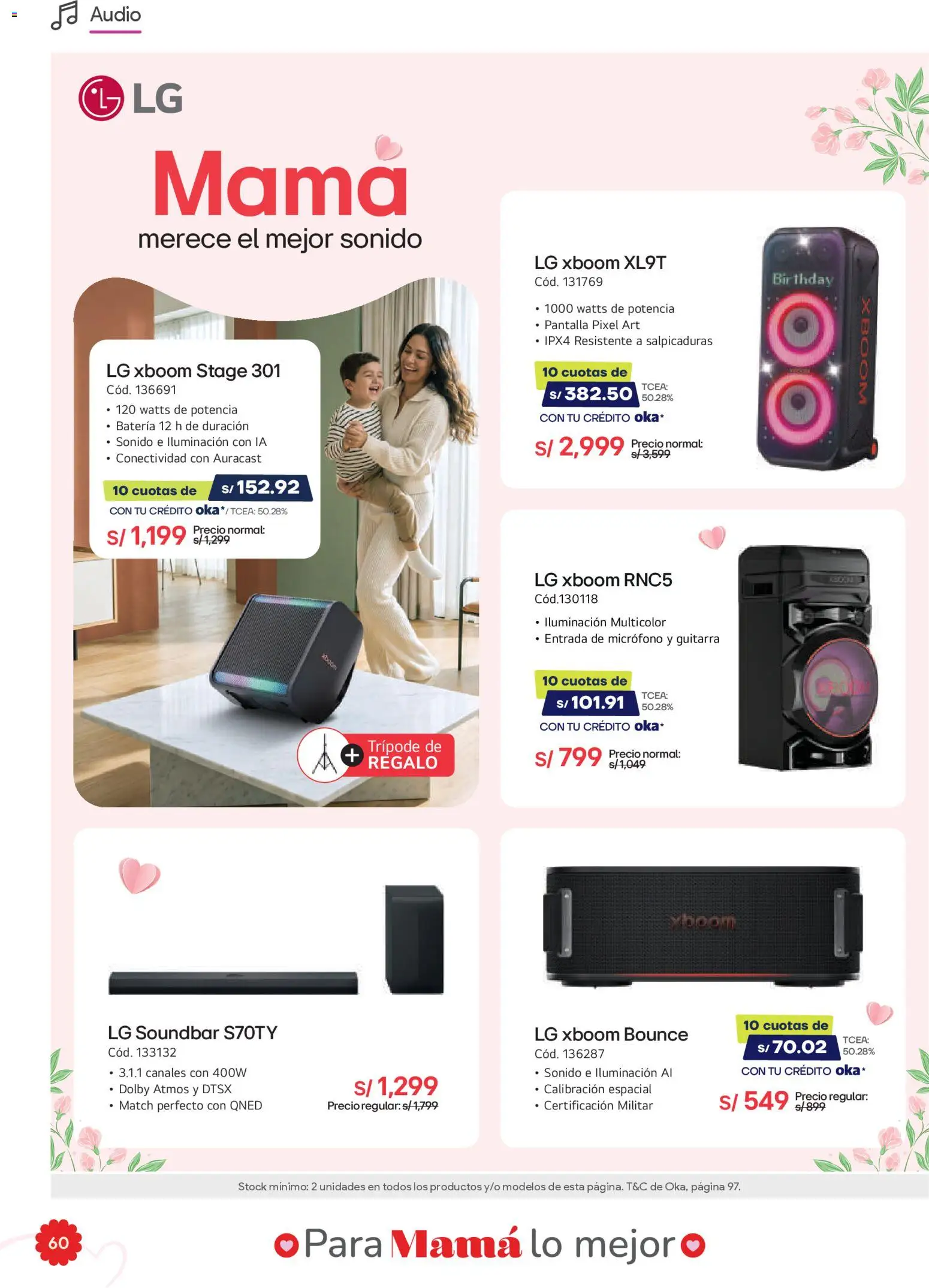 Catálogo Hiraoka válido desde 25.04.2026 | Página: 60 | Productos: Batería, Audio, Micrófono