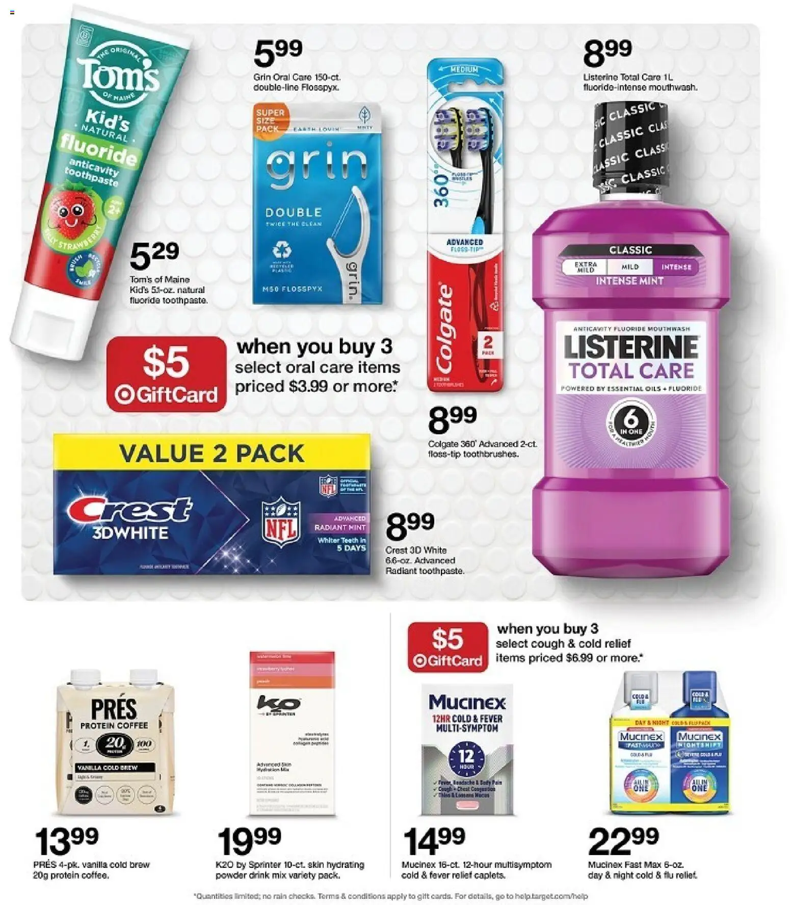 Target Weekly Ad - valid from 09/27/2026 | Page: 26 | Products: Powder, Toothpaste, Mouthwash, Protein