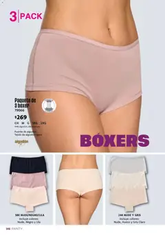 Vista previa de Ilusión catálogo Otoño, nuevo folleto de la tienda, válido en México a partir del 01/07/2026 | Página: 148 | Productos: Boxers, Algodón