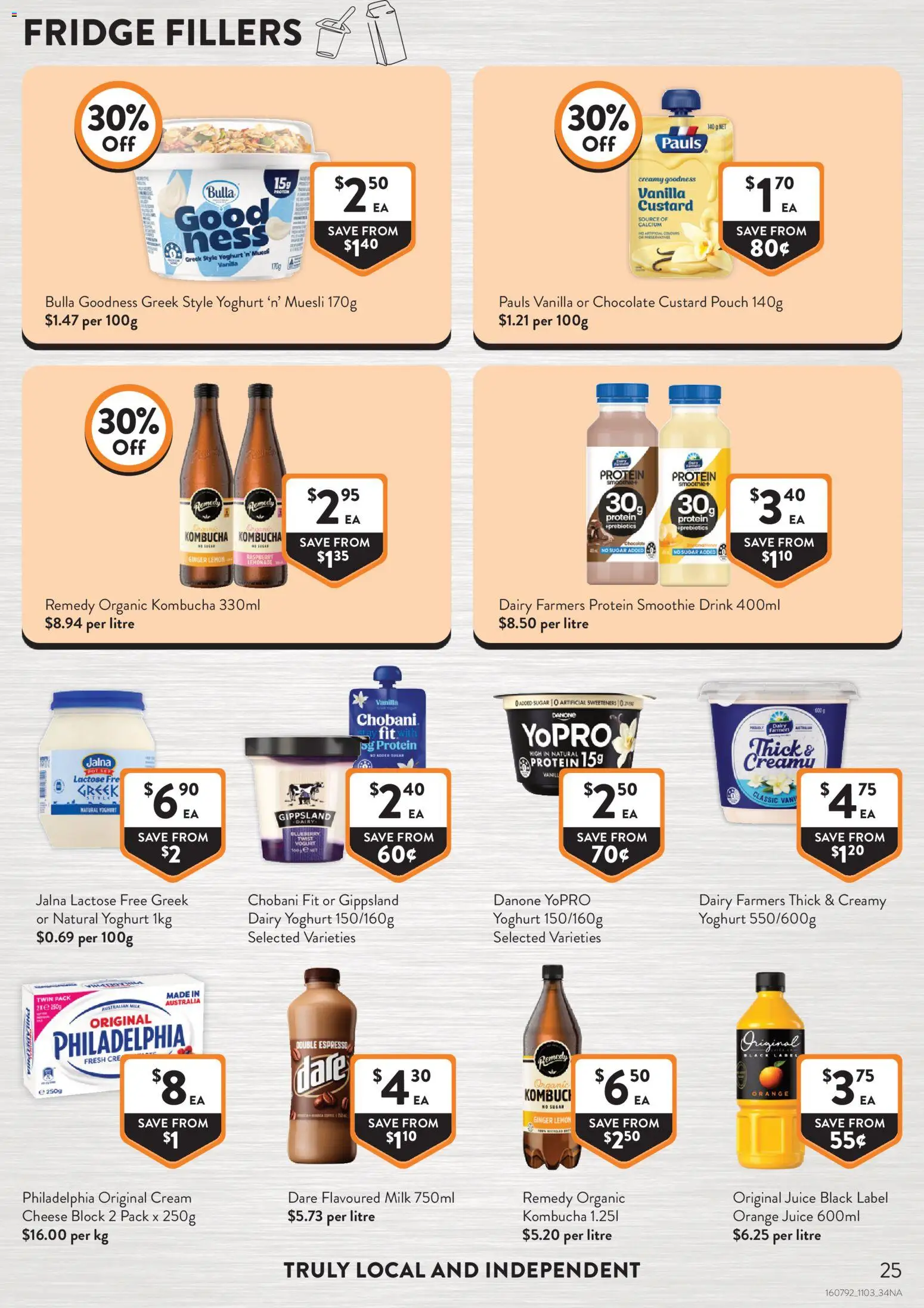 Foodworks catalogue - valid from 11.03.2026 | Page: 25 | Products: Pot, Dairy, Sugar, Lemon