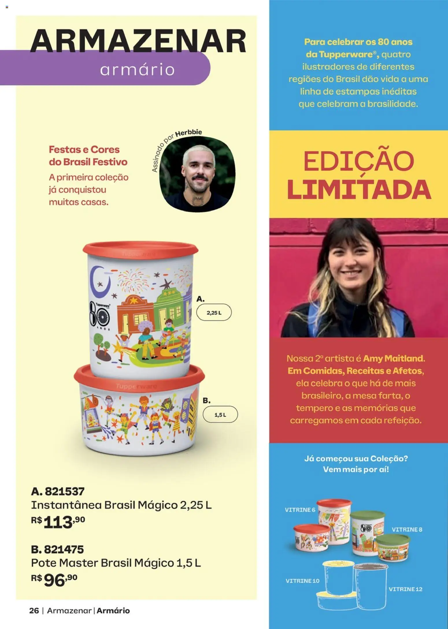 Tupperware Folheto - válido de 01/08/2026 | Página: 26 | Produtos: Mesa, Armário