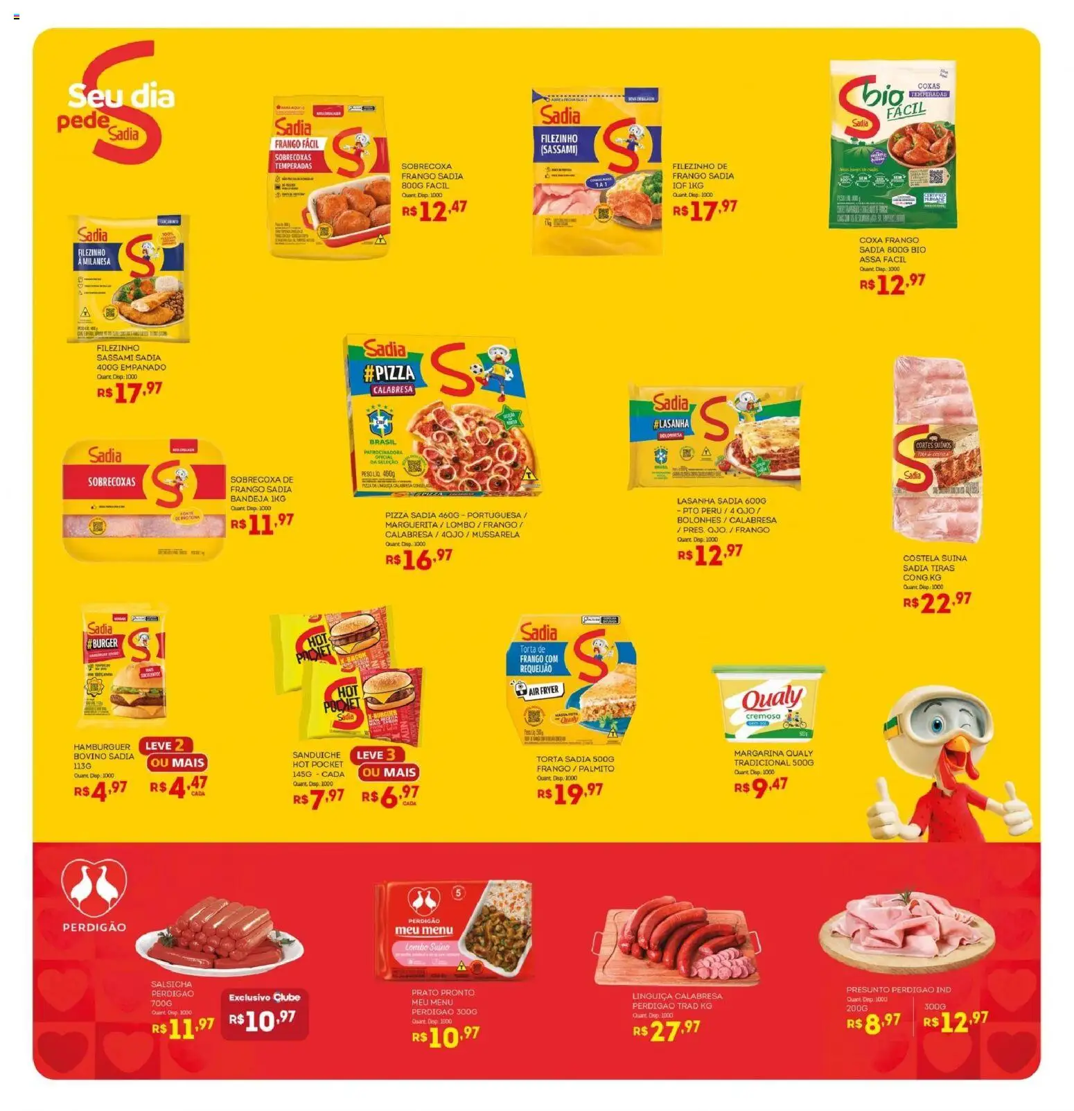 Bistek Supermercados Folheto - válido de 12/08/2026 | Página: 9 | Produtos: Salsicha, Presunto, Hambúrguer, Requeijão