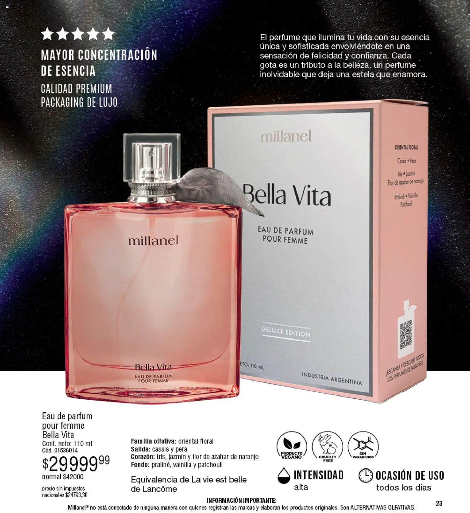 Millanel - Catálogo │ válido desde el 30/03/2026 | Página: 23 | Productos: Vainilla, Perfumes, Pera, Perfume